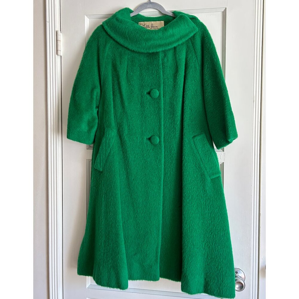Rare Vintage 1960's Lilli Ann Swing Coat